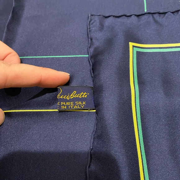 Gianni Butti Golf Club Monticello 100% Silk Scarf - Picture 5 of 5